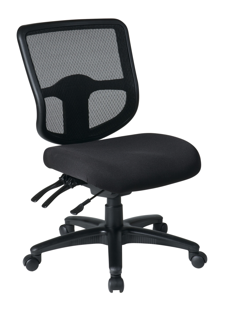 Armless Office Chair