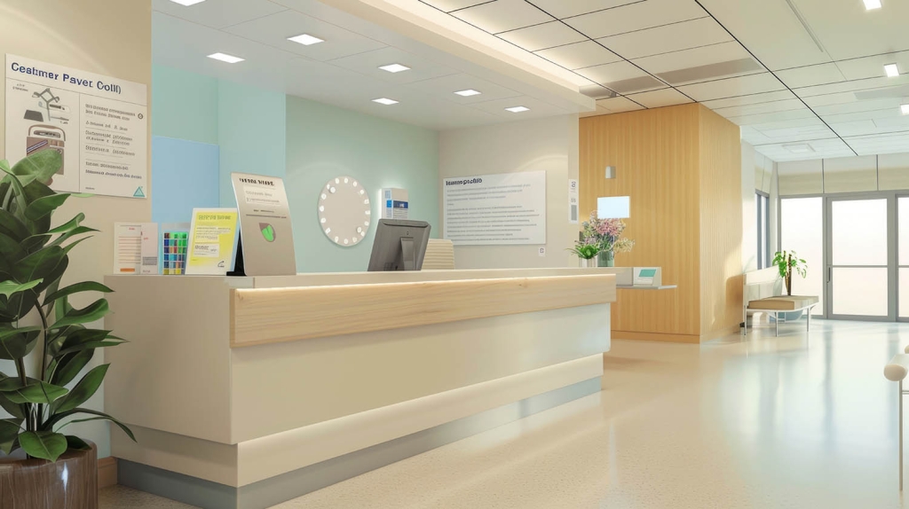 Hospital Reception Desk