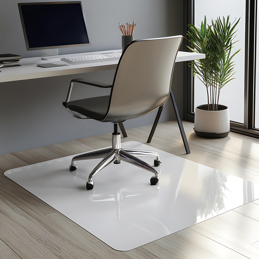 Premium Glass Chair Mat for Office Floors