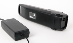 E-Bike Battery and Power Adapter – Rechargeable Lithium Battery for Electric Bicycles