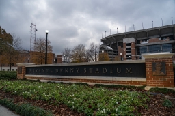Entrance to Bryant–Denny Stadium in Tuscaloosa, Alabama