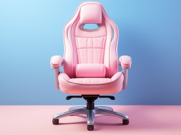 Modern Pink Gaming Chair